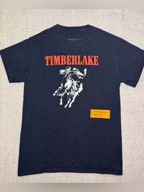 Justin Timberlake Man Of The Woods Tour 2018 Graphic Tee Shirt Adult Small Black